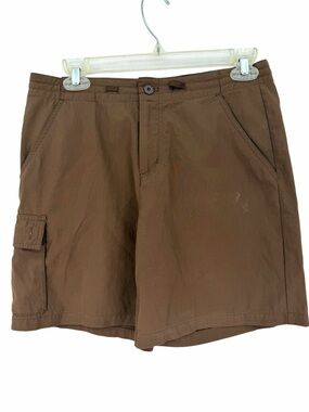Weatherproof Brown Women's Cargo Bermuda Shorts